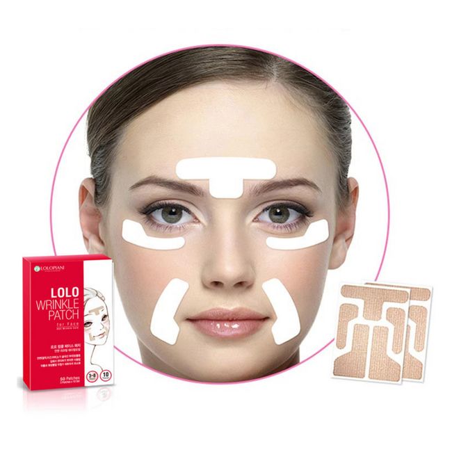 Nasolabial fold lifting patch face forehead under eye V-line care sticker 10 sheets