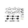 TBVPARTS Intake Manifold Fins Repair Kit for A4 A5 A6 Q5 Q7 2.7 3.0 TDI V6 059129712BC 059129711AG 059129712BE 059129711AF 059129712E 059129712E 0591297777 12E 05 59129712E 91297 12B