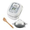 Tiger JBX-B Series Micom 10 Cup Rice Cooker with Tacook Cooking Plate Bundle