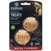 StarMark Everlasting Bacon Dog Dental Chews, Small (4 Pack)