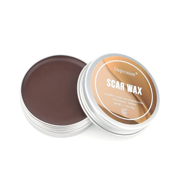 Depvision SFX Scar Wax (2.12oz ) Hallowen Fake Wound Scar Modeling Wax for Stage Fancy Dress Up Cosplay Theatrical Special Effects Makeup (D)