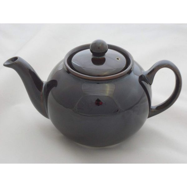 Rockingham Glaze "Brown Betty" 2 Cup teapot