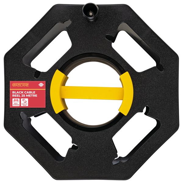 GADLANE Kabeltrommel Leer Handkabeltrommel Verlängerungskabel Organizer Kabeltrommel Ohne Kabel Kabelaufbewahrungsrad Für Caravan Reisemobil Camping Kabeltrommel 25m
