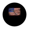 Metal Detector Magnetometer American Distressed Flag PopSockets Swappable PopGrip