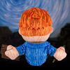 Bleacher Creatures Vincent Van Gogh 8" Kuricha Plush - Soft Chibi Inspired Toy