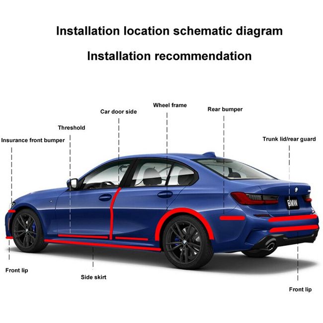 3CM*1M 1 Roll of Car Door Anti-collision Strip Sill Carbon Fiber Protector  Edge Guard Bumper Anti-scratch Accessory Car Side - AliExpress