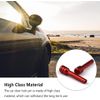 2pcs Red Car Door Lock Pin Door Fitting Modified Component Lock Knob