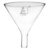 Eisco Powder Funnel, 4" (100ml) Diameter, Plain 60° Angle - Borosilicate Glass
