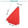 ACROPIX Gear Shift Boot Cover Dustproof PU Leather Car Universal Red 1pcs