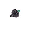 Raindrip PC8050B Pressure Compensating Dripper, 50-Pack, Black