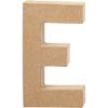 Create Crafts 100263 Creativ 20.5 cm 1-Piece Papier Mache Letter E