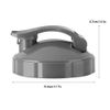 1Pc Seal Flip Top Lid Replacement for Blender Mixer (Grey)