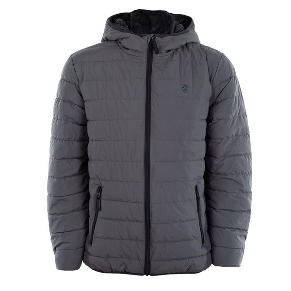 IZOD Men's Packable Puffer Jacket - Iron Gate / M