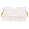 CDL Micro CDL-BB2 2 Gang Dry Lining Back Box/Pattress Box with Adjustable Lugs 35mm - White