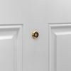 Prime-Line U 9891 Door Viewer, 1/2 In. x 200-Degree, Solid Brass Housing, Glass Lens is U.L. Listed, Polished Brass Finish (Single Pack)