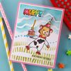 Stampendous Dreamy Backdrop Stencils