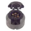 10x Trailer 7 Pin Socket Female Replacement for JCB John Deere Case IH David Brown Tractor