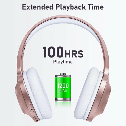 Wireless Headphones Foldable Headset Compatible with Sonim XP3plus 5G (Flip), w Mic Hands-Free Earphones Earbuds Over Ear