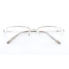 Eyekepper 5-pack Rectangle Metal Half-rim Spring Hinges Reading Glasses Include Computer Readers +4.0