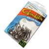 Gamakatsu Barbless Octopus Hook-Pack of 25 (Black,4)