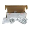 Framer Supply Narrow Flanger Picture Frame Hangers, 50 Sets