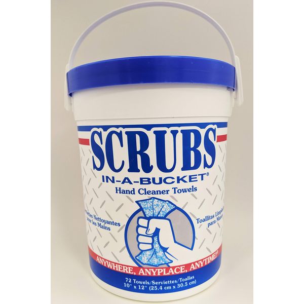 Scrubs 42272 Hand Cleaner Towel, 72 Count