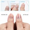 6 Pack Glass Nail File with Case Professional Crystal Nail File Glass Fingernail Files Double-Sided Manicure Tool for Natural Nails