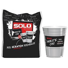 Solo 9-oz Clear plastic cups, Pack of 270