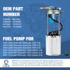Fuel Pump w/ Pressure Sensor for Chevy Silverado 1500 2004-2007 E3684M
