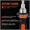 18in1 Ratchet Screwdriver Set Magnetic Security Bits Ball Lock Anti-Slip Handle