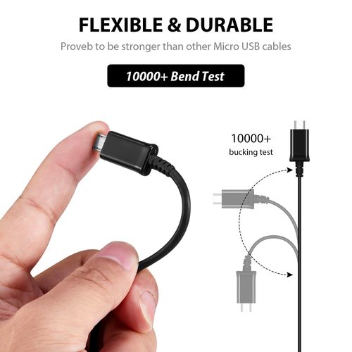 Fast Quick Charging MicroUSB Cable Works Compatible with Your BLU Vivo Air LTE is Allows Fast Charging Speeds! (5ft / 1.5M)