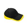 Beechfield B171 Teamwear Competition Cap - Bottle Green/Black/White
