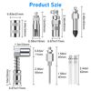 8 pcs Grease Gun Accessory Set Needle Nozzle Dispenser 90 Degree Coupler Adapter
