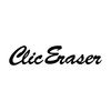 Pentel Clic Eraser Grip, Retractable Eraser, Blue Barrel, Box of 12 (ZE22C)