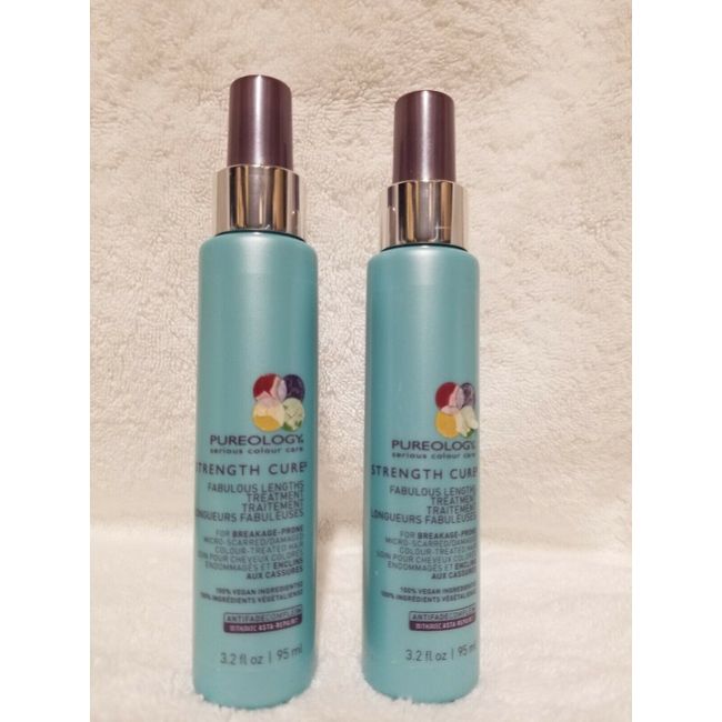 Pureology Strength Cure, Fabulous lengths treatment 3.2 oz "PACK OF 2"