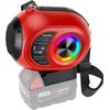 Wireless Bluetooth Speaker Portable HIFI Speaker For Milwaukee 18V Liion Battery