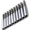 Magnetic bit holder,Delaman 10Pcs Magnetic Screwdriver Extension Socket Drill Bit Holder 1/4" Hex Power Tools