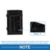 A ABSOPRO Power Window Switch for Hyundai Santa Fe 2006-2012 Window Control Switch ABS Black Passenger Side