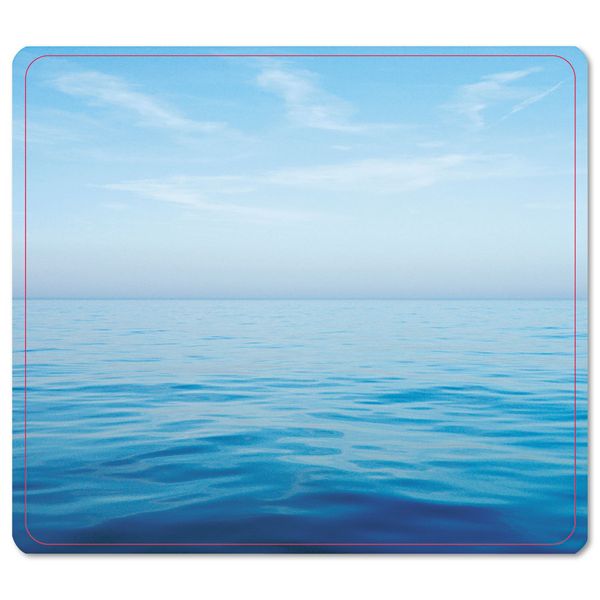 Fellowes Recycled Optical Mousepad, Blue Ocean (5903901)