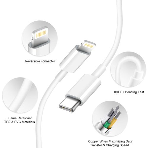 3-Pack iPhone Charger Fast Charging USB C Charger Block Type C Charger iPad Charger 6FT USB C Cable iPhone Charger Cord with iPhone14/14 Pro Max/13/13Pro/12/12 Pro/11,iPad