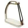 Coronet Fillis Peacock Safety Stirrup Irons with Pad, 4 3/4-Inch