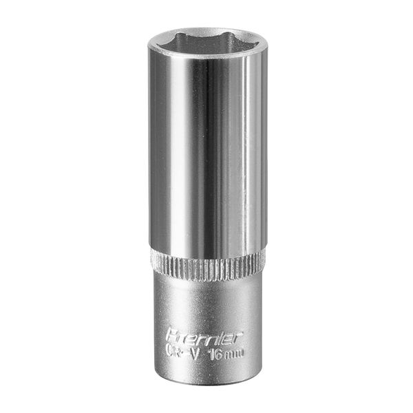 Sealey S3816D Walldrive Socket 16Mm Deep 3/8Sq Drive