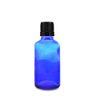 Glass Bottles Blue York With Tamper Evident Dropper Cap. 50ml