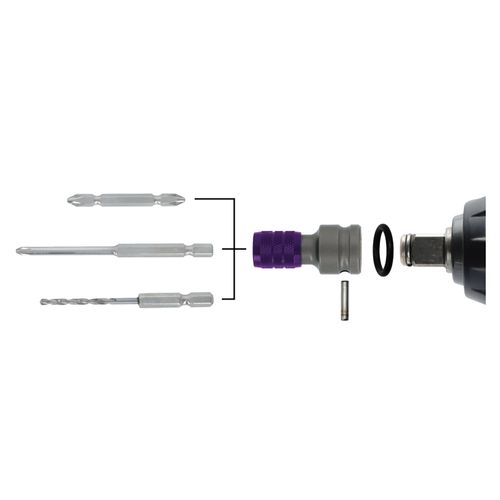 Takagi IWAD-4H Hex Shaft Adapter for Impact Wrench EARTH MAN