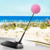 Coolballs Cool Pink Golf Car Antenna Ball/Mirror Dangler/Auto Dashboard Accessory