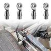 5/8” Heim Joints Rod End Kit, Left and Right Hand Thread Heim Joint,2 Link 750”