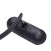 2X Motorcycle Mini Oval Side Mirror Black For Harley Davidson Road Glide Special