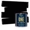 THE ONE Paint Gloss 250ml - Multi Surface Paint - No Undercoat or Primers required (Black)