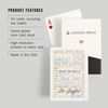 Lantern Press Making Spirits Bright, Typography (52 Playing Cards, Poker Size Card Deck with Jokers)