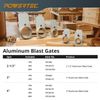 POWERTEC 70166V Blast Gate, 5", 1 PK